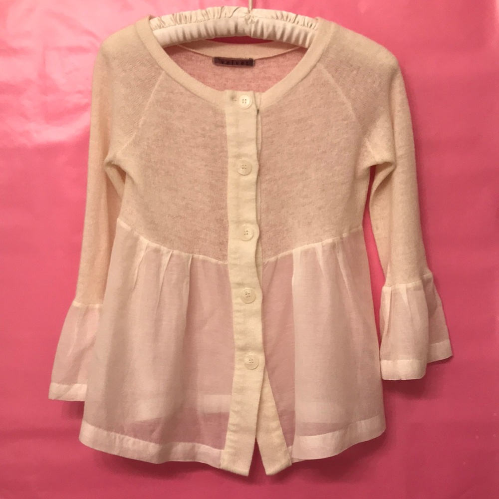 Magical top — light, airy, visual wool, cashmere, silk, cotton